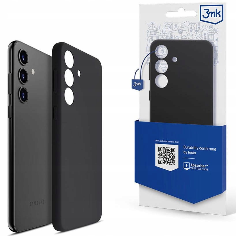 ETUI DO SAMSUNG GALAXY S24+ PLUS 3MK SILICONE CASE OBUDOWA PANCERNE PLECKI
