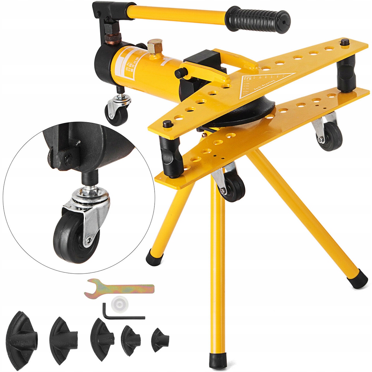 Profesionální Hydraulická Ohýbačka Trubek Vevor 10 Tun 1 4 1 2 3 4 1 Palců