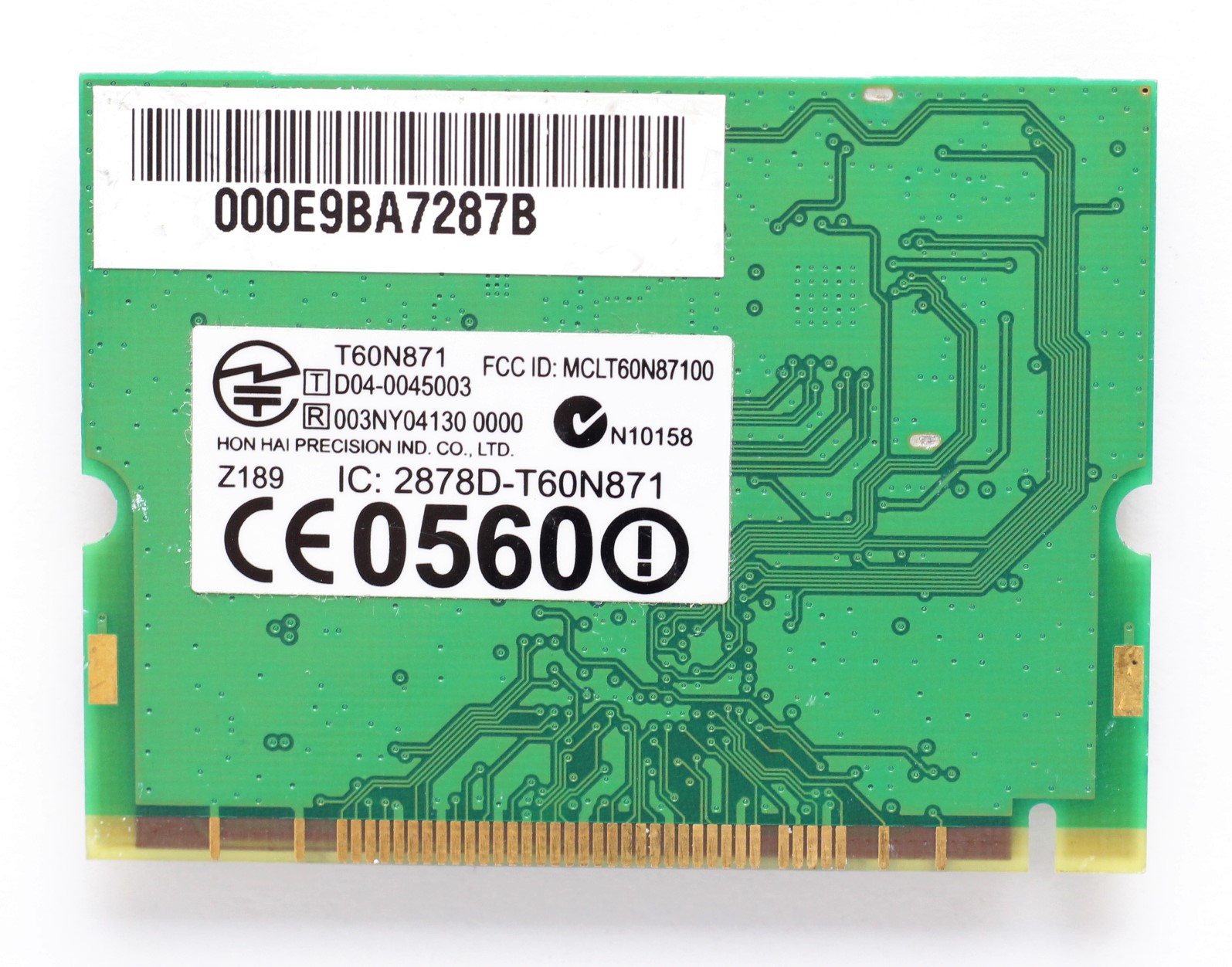 KARTA SIECIOWA WIFI FOXCONN T60N871 Producent Foxconn