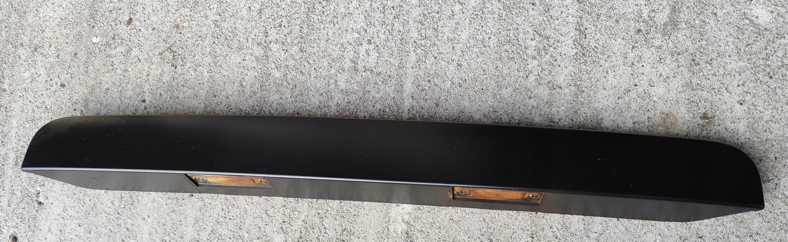 VW T5 cap moulding number plate light trunk door black