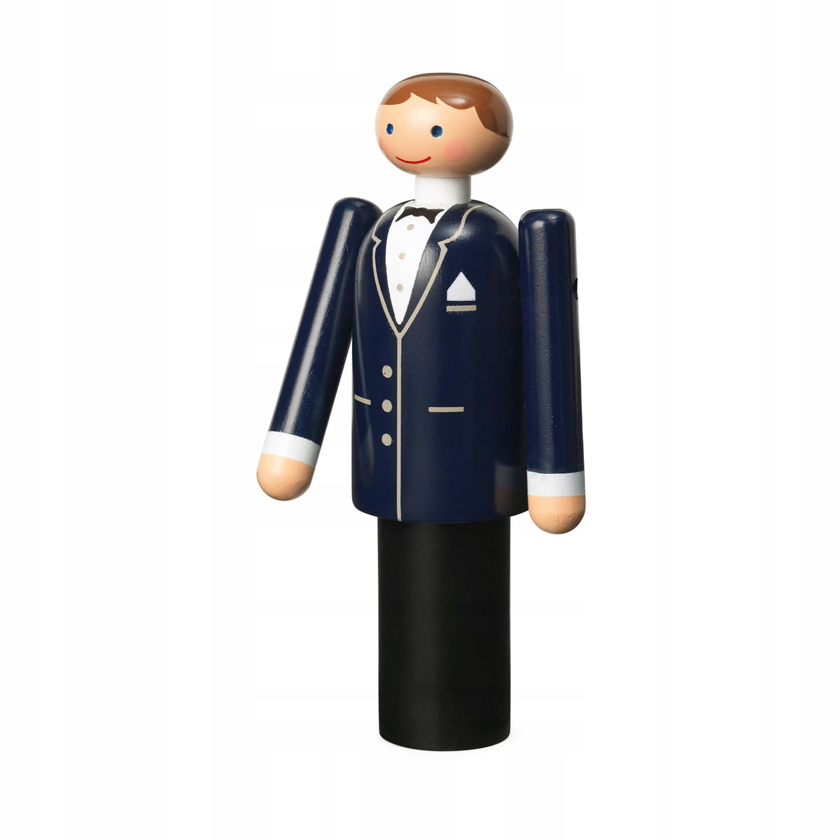 Levně Kay Bojesen Groom Svatební dřevěná figurka 12 cm na dort Ženich