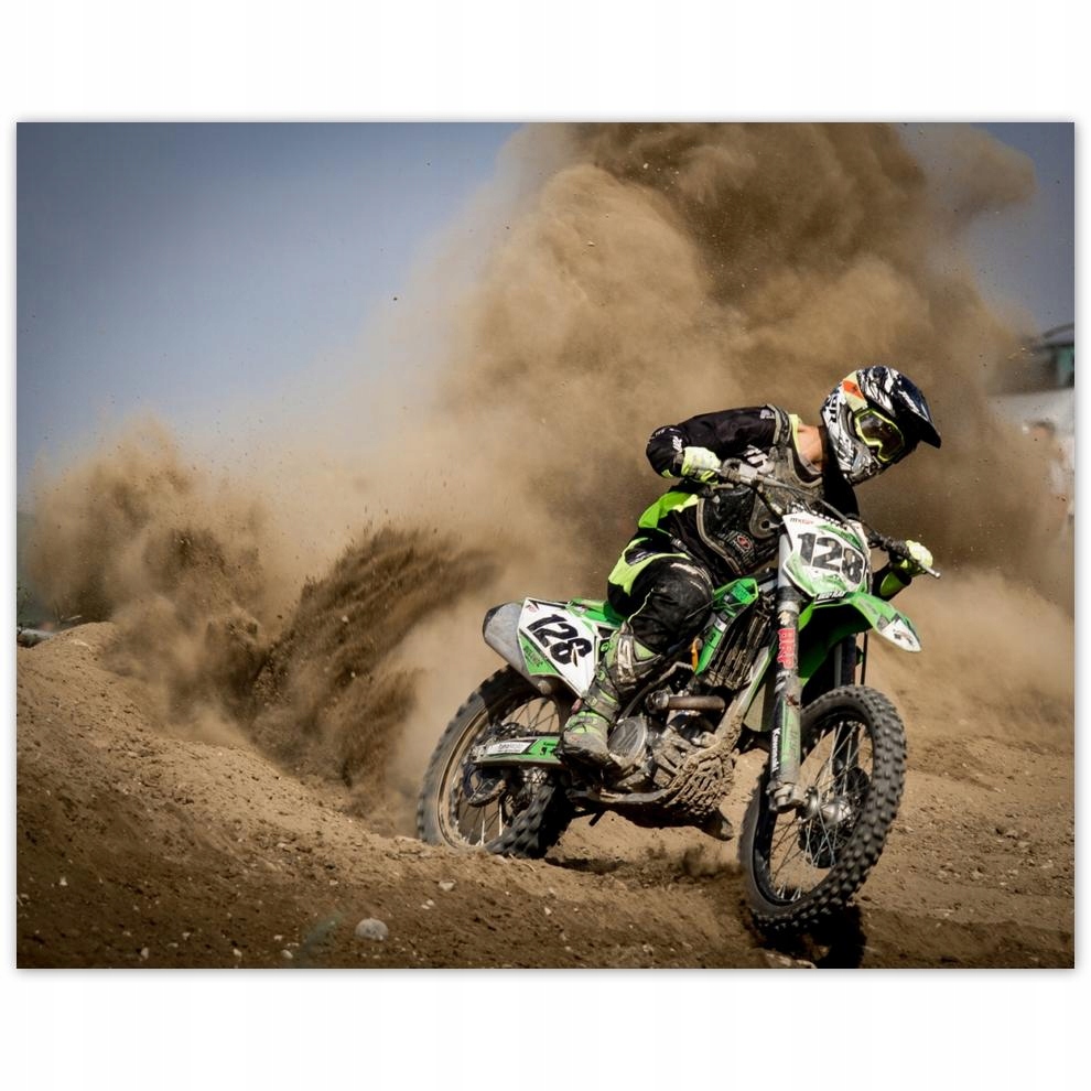 

Plakat 50x40 MotoCross Motocykl Motor