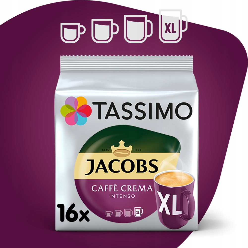 Капсулы TASSIMO MEGAPACK набор кофе черный, 6op. Состояние оригинальной упаковки