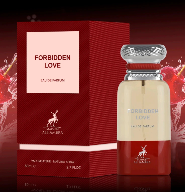 Forbidden Love Maison Alhambra 80ML Edp Oryginalne Perfumy Arabskie Damskie