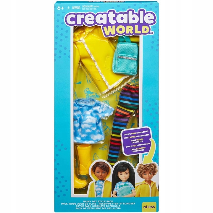

Ubranka Dla Lalek Barbie Creatable World GKV37
