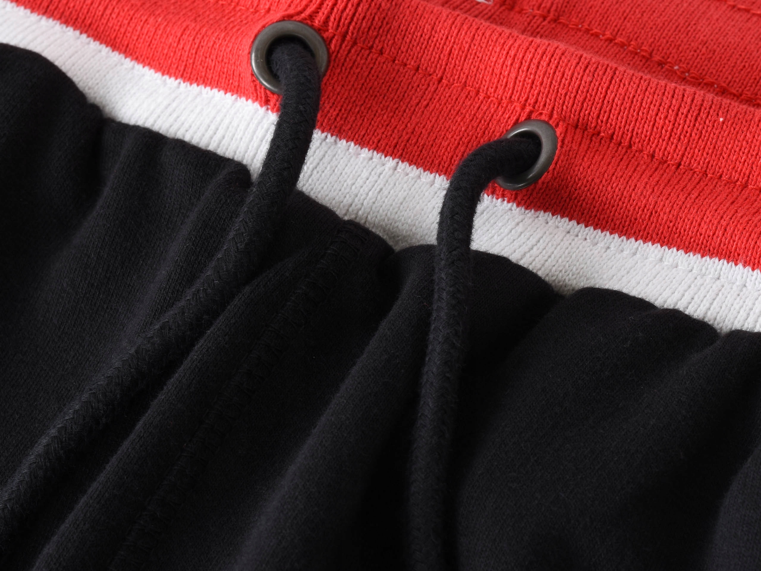 SPODNIE dresowe MĘSKIE STARTER - VEEGEA JOGPANT CSG00967 BLACK/RED Płeć mężczyzna