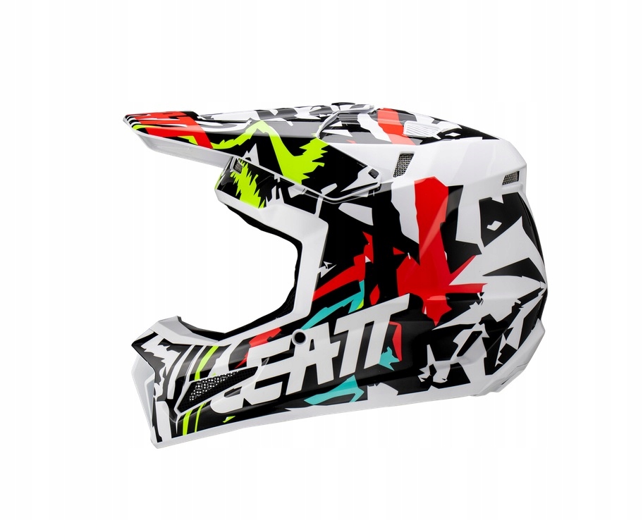 LEATT KASK MOTO 3.5 Dziecięcy Zebra L Typ Cross / Enduro