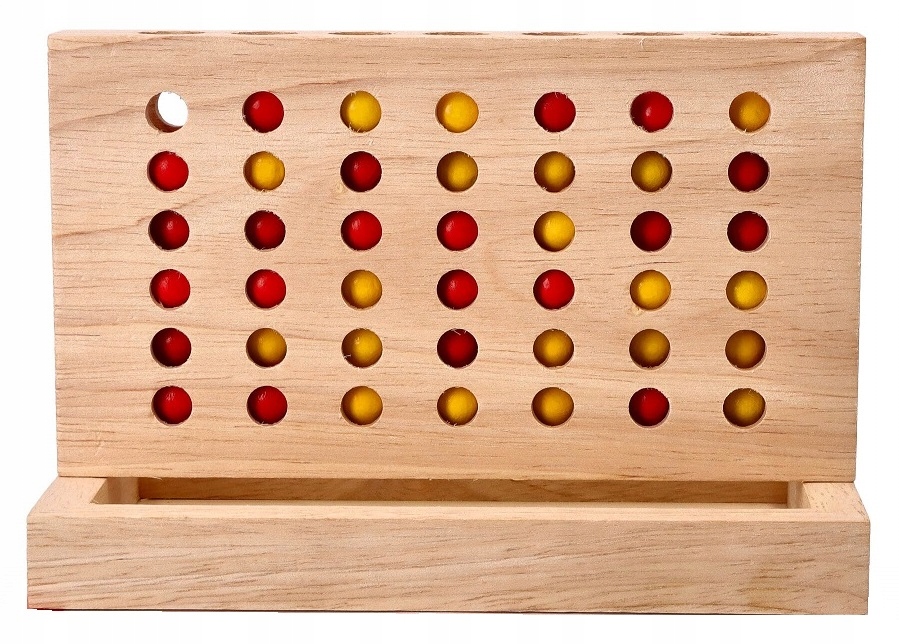 Gra logiczna dzieci Zwycięska czwórka 4 w rzędzie Zabawka dla dzieci