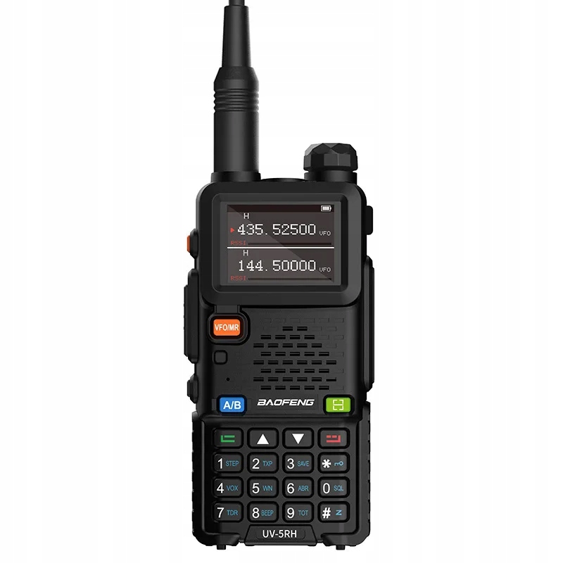 Baofeng UV-5RH Dvoupásmová Uhf/vhf vysílačka, 10W, 2500mAh, 999 kanálů