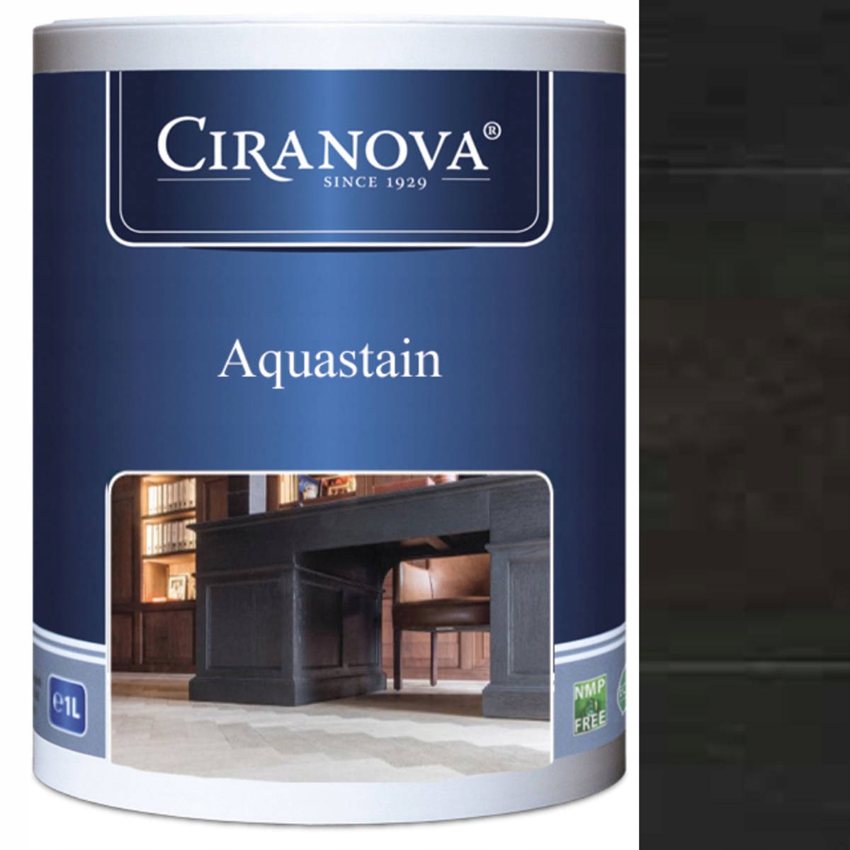 Ciranova Barvící barva Aquastain Černá 1L