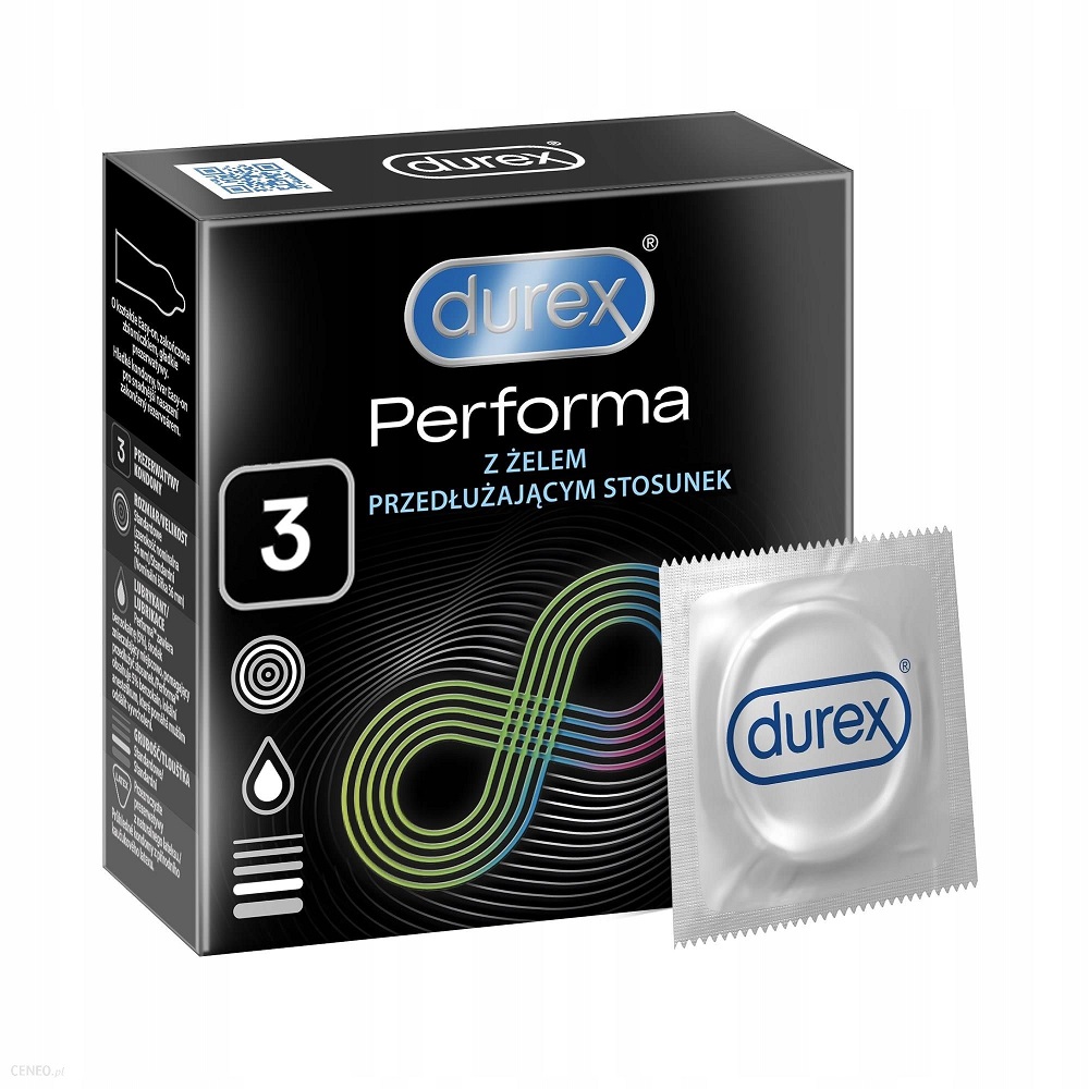 

Prezerwatywy Durex Performa 3 szt przedłużające