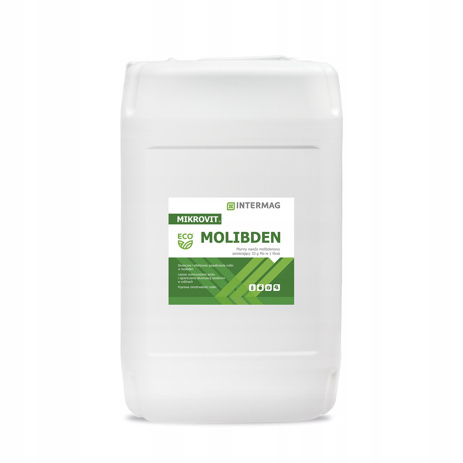 

Mikrovit Mo 33 Molibden Intermag 20L Nawóz dolistn