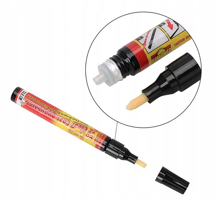 Cudowny PISAK marker kredka na rysy lakieru auta Rodzaj kredki, pisaki