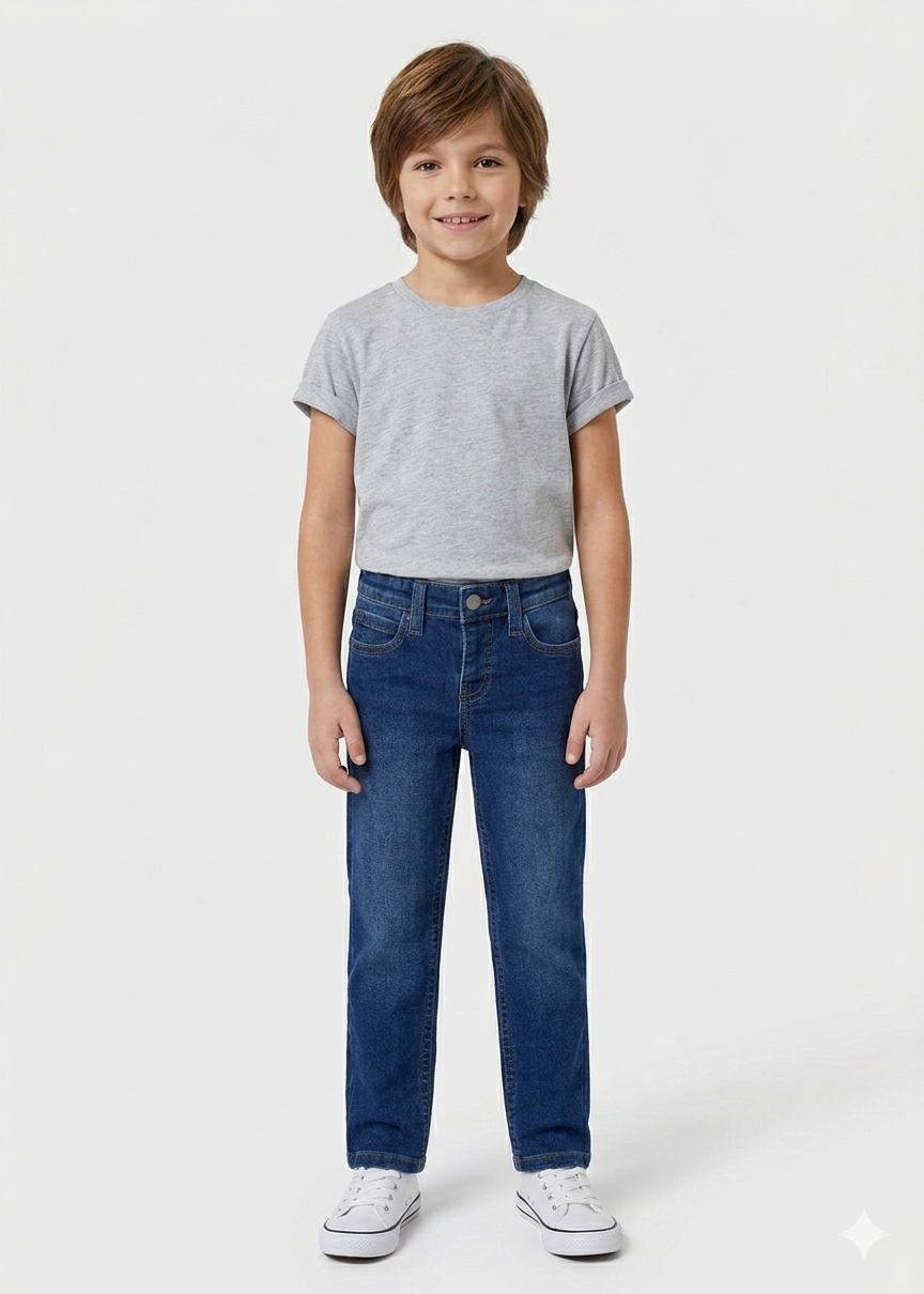 Mayoral 515-76 Spodnie chłopięce Dark Jeans Slim Fit Bawełna Rozm. 92