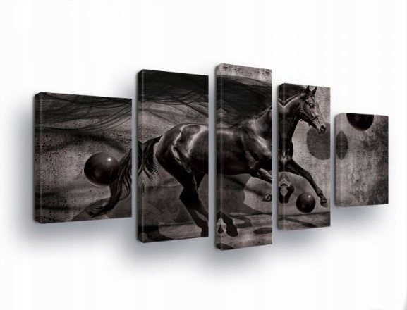 Obraz 170x100 Kôň sila pohyb dynamika sloboda energia tajomstvo