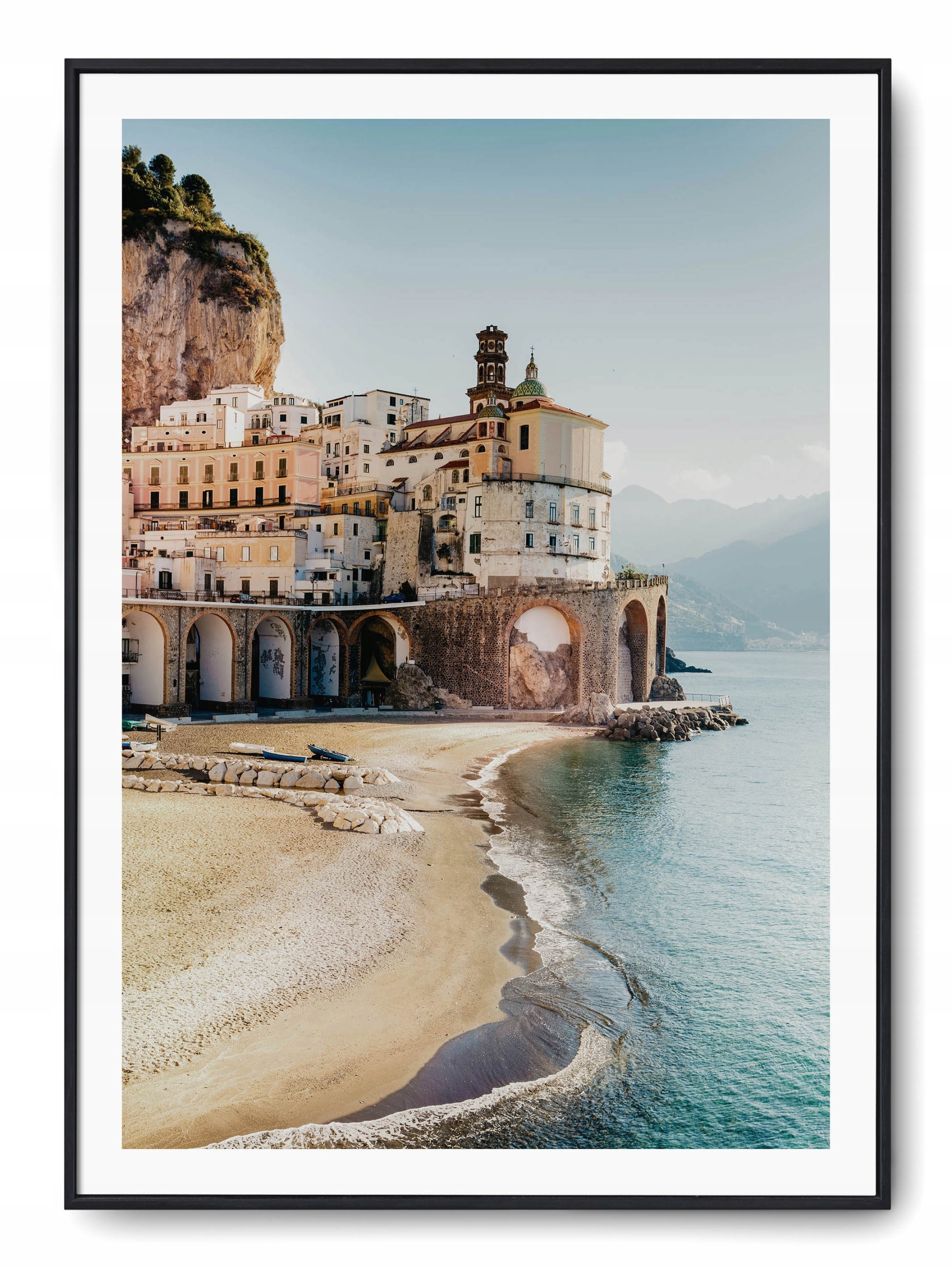 

Plakat r 30x40 cm Amalfi Italy Włochy Krajobraz Wa