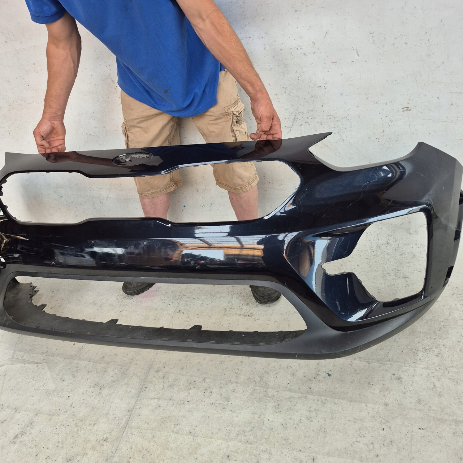 KIA NIRO EV and 1 18-21 bumper front front