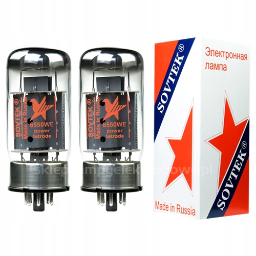 6550WE Sovtek 2 ks zladený pár