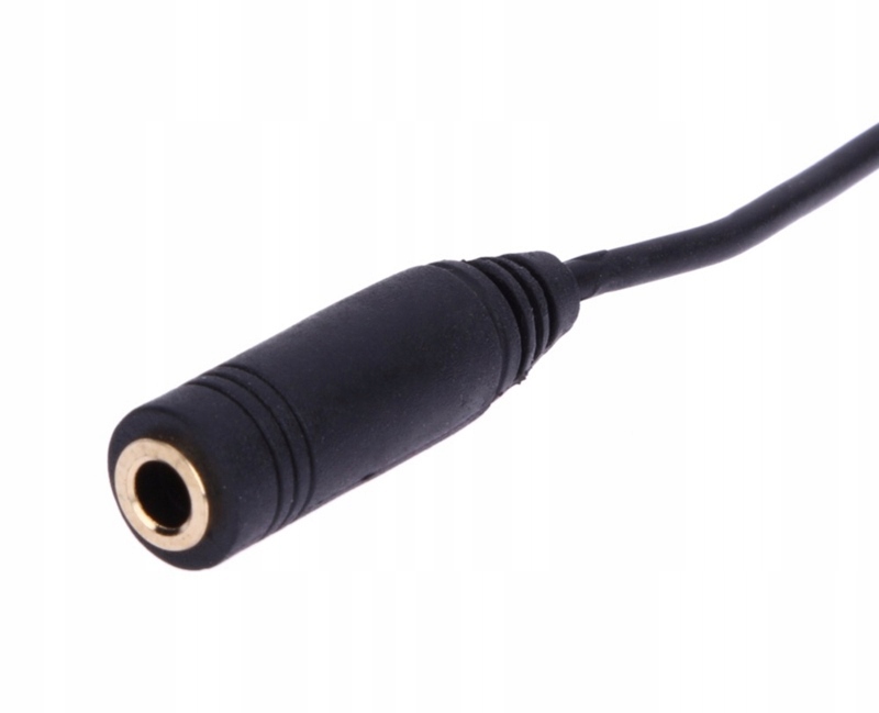 PRZEDŁUŻACZ DO SŁUCHAWEK REGULACJA GŁOŚNOŚCI 1,2m Model Przedłużacz z regulacją 1m