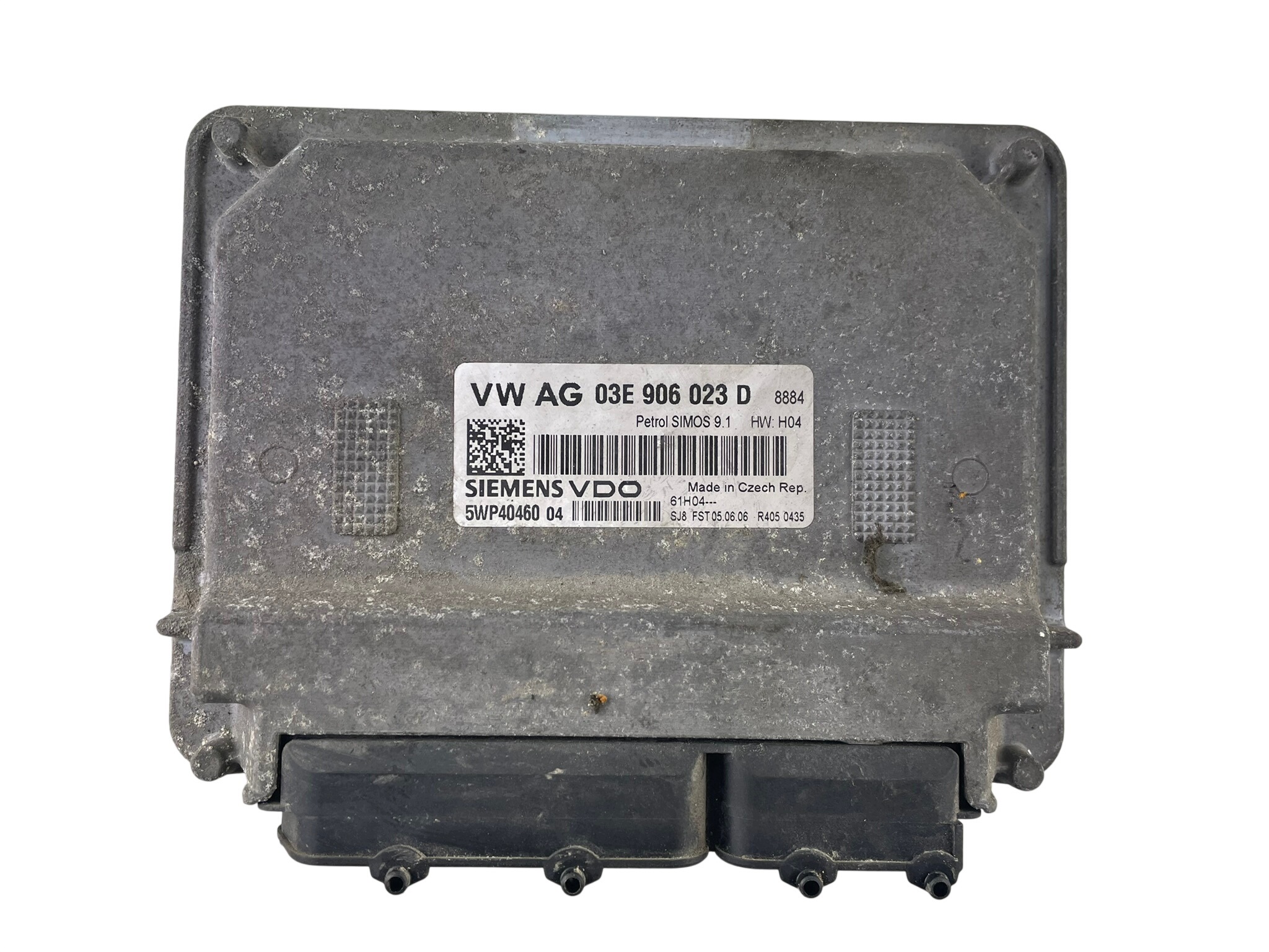 unité de commande électronique uce moteur 03E 906 023 D Skoda Fabia 1.2 AZQ EU