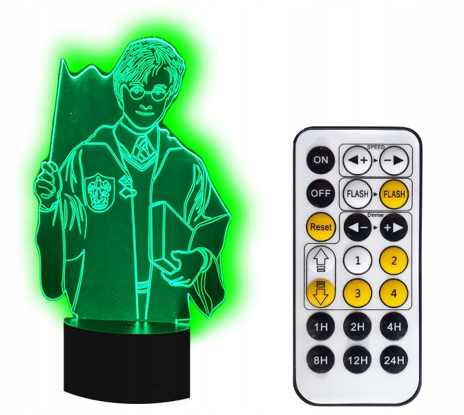 

Harry Potter Lampka Nocna 3D Led Pilot