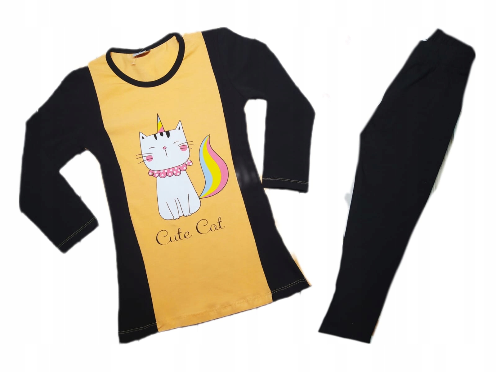 

Komplet Dziewczęcy Bluzko-tunika Getry Cat 134