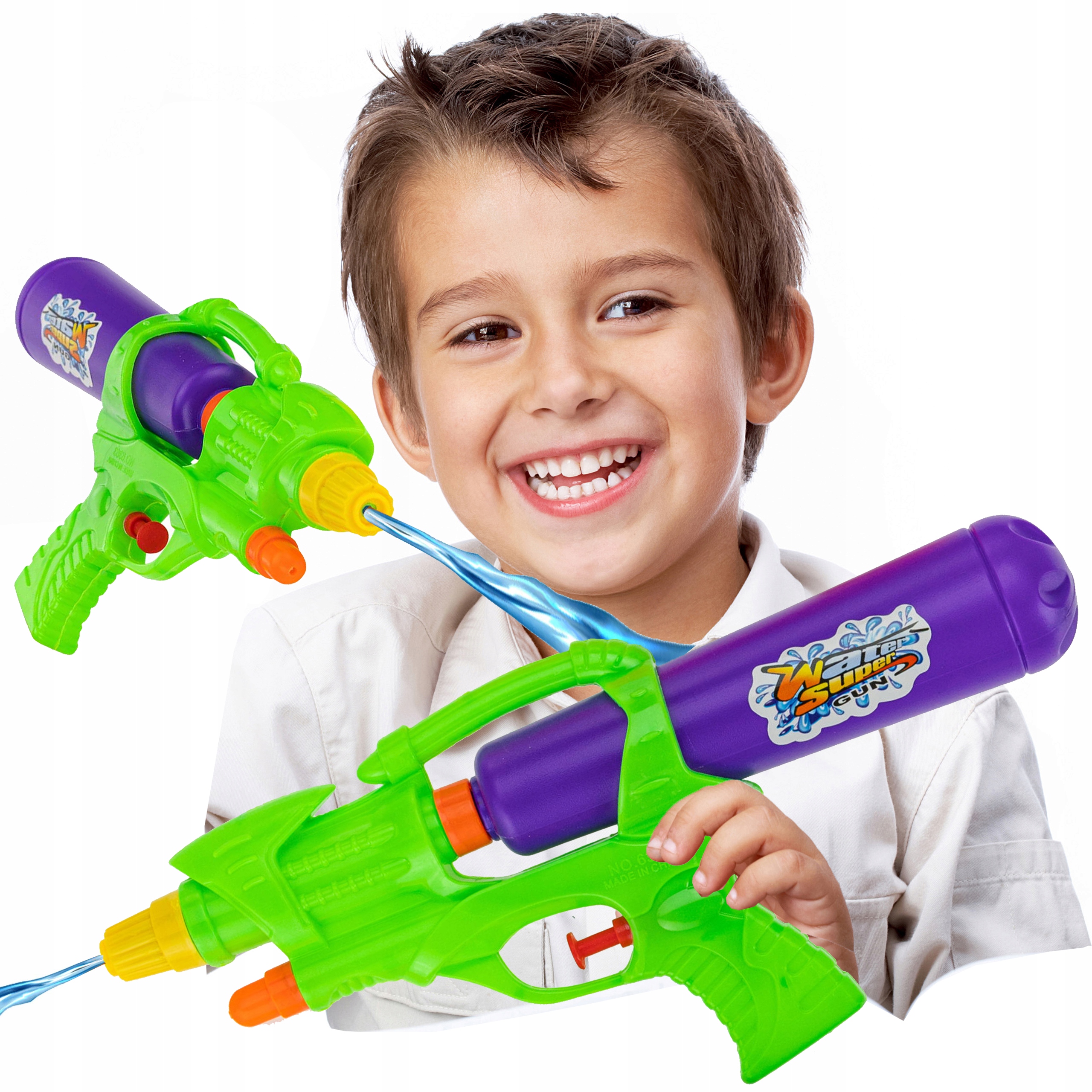 

Pistolet Na Wodę duży zabawka Sikawka Wodna 27,5cm
