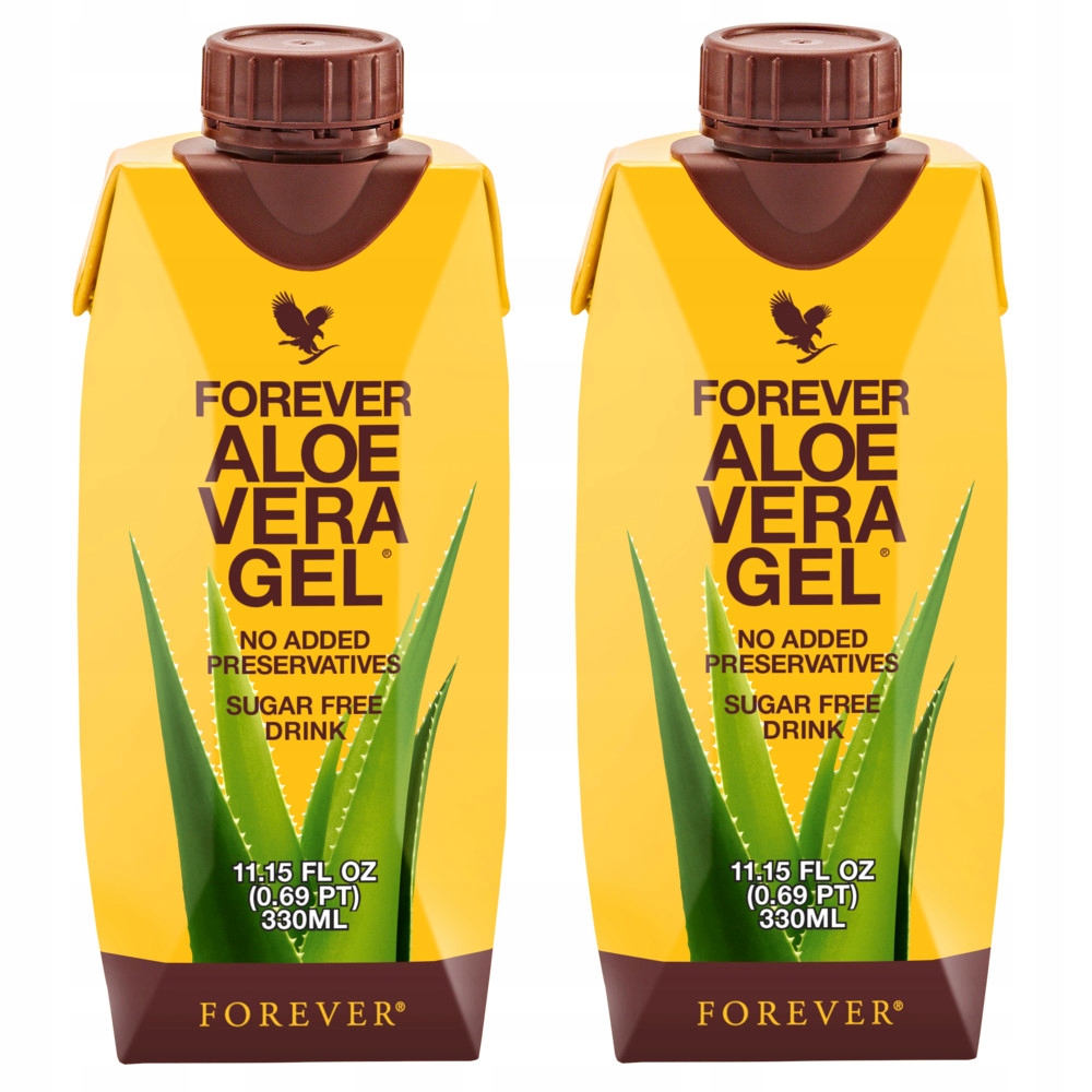 

2x Forever Aloe Vera Gel Miąższ aloesowy 330 ml