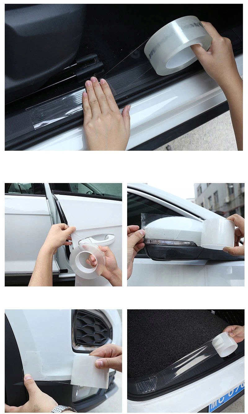 FOLIA TAŚMA OCHRONNA NA PROGI SAMOCHODU 50mm x 5M Kolor bezbarwny