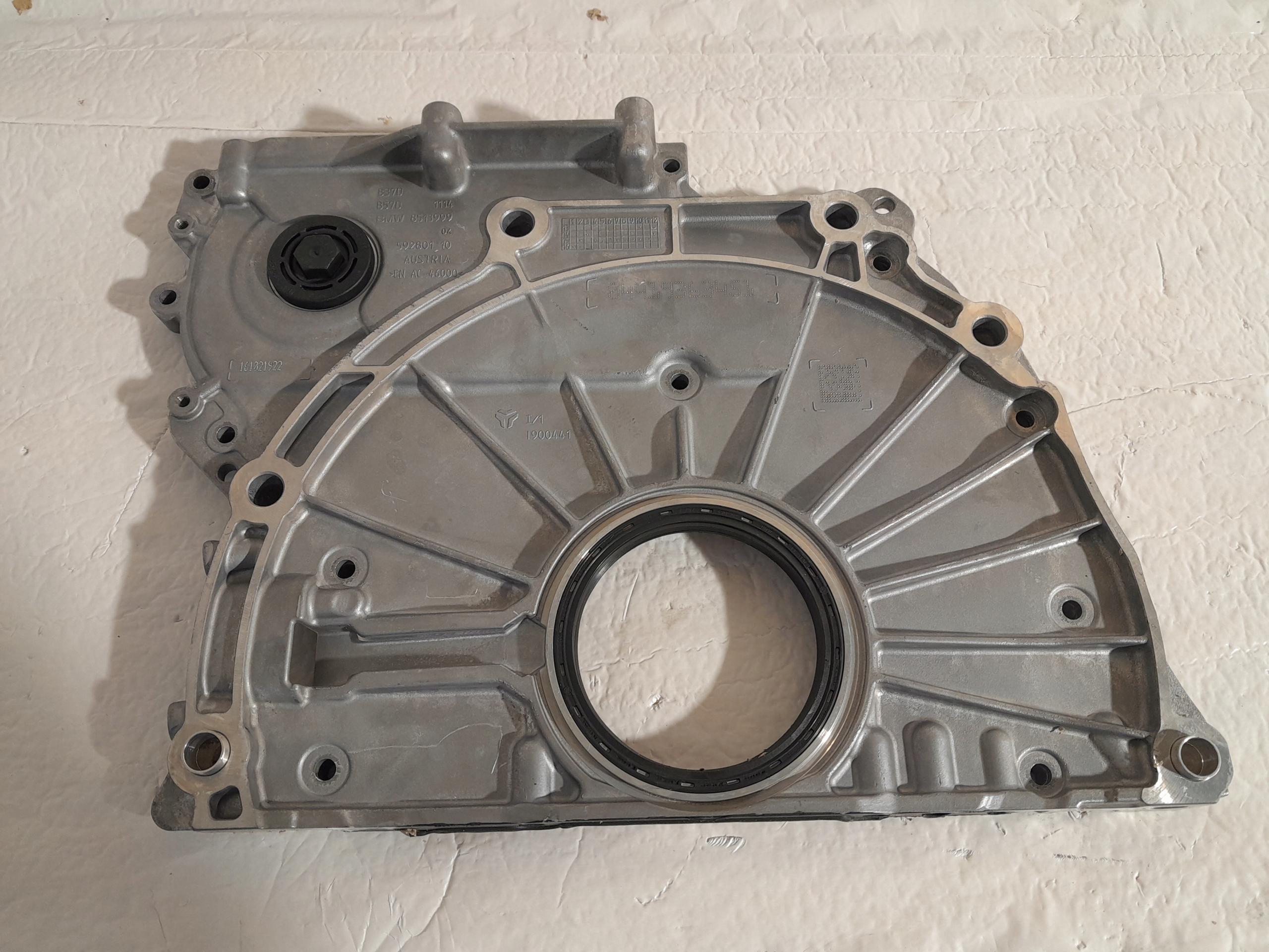 BMW 3.0D B57 Abdeckung Blende Abdeckung des Zahnrads 8513999