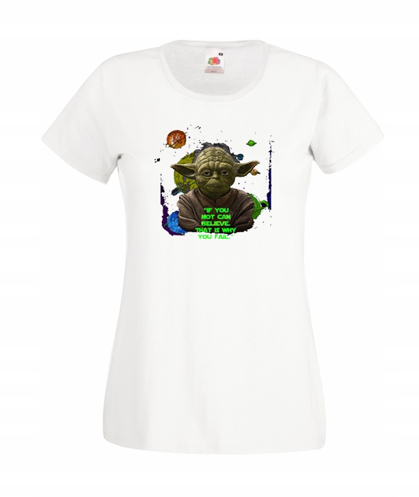 

M Koszulka Damska Yoda Star Wars Force With You