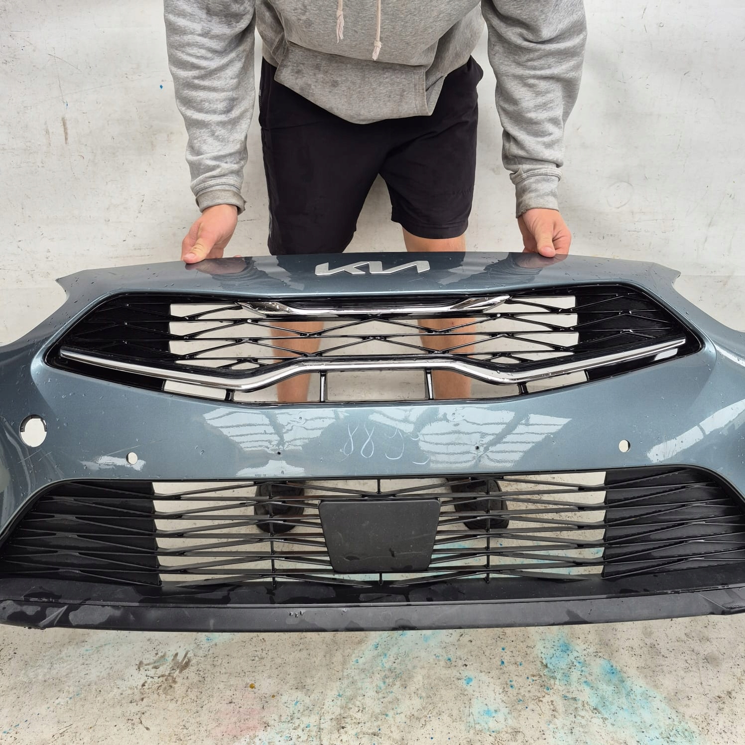 KIA CEED III 3 LIFT 21-> bumper front front PDC