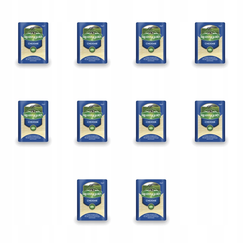 Sýr Cheddar White plátky 150 g X10