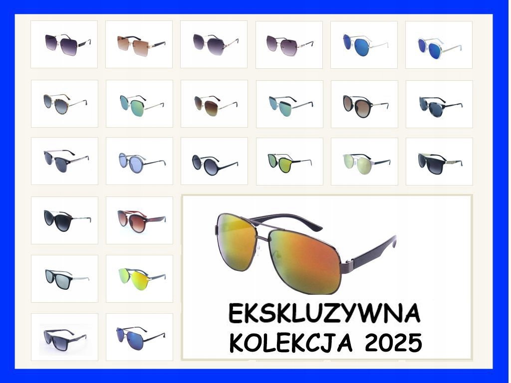 Brýle Velkoobchod Exkluzivní Novinky 2025 MIX 36