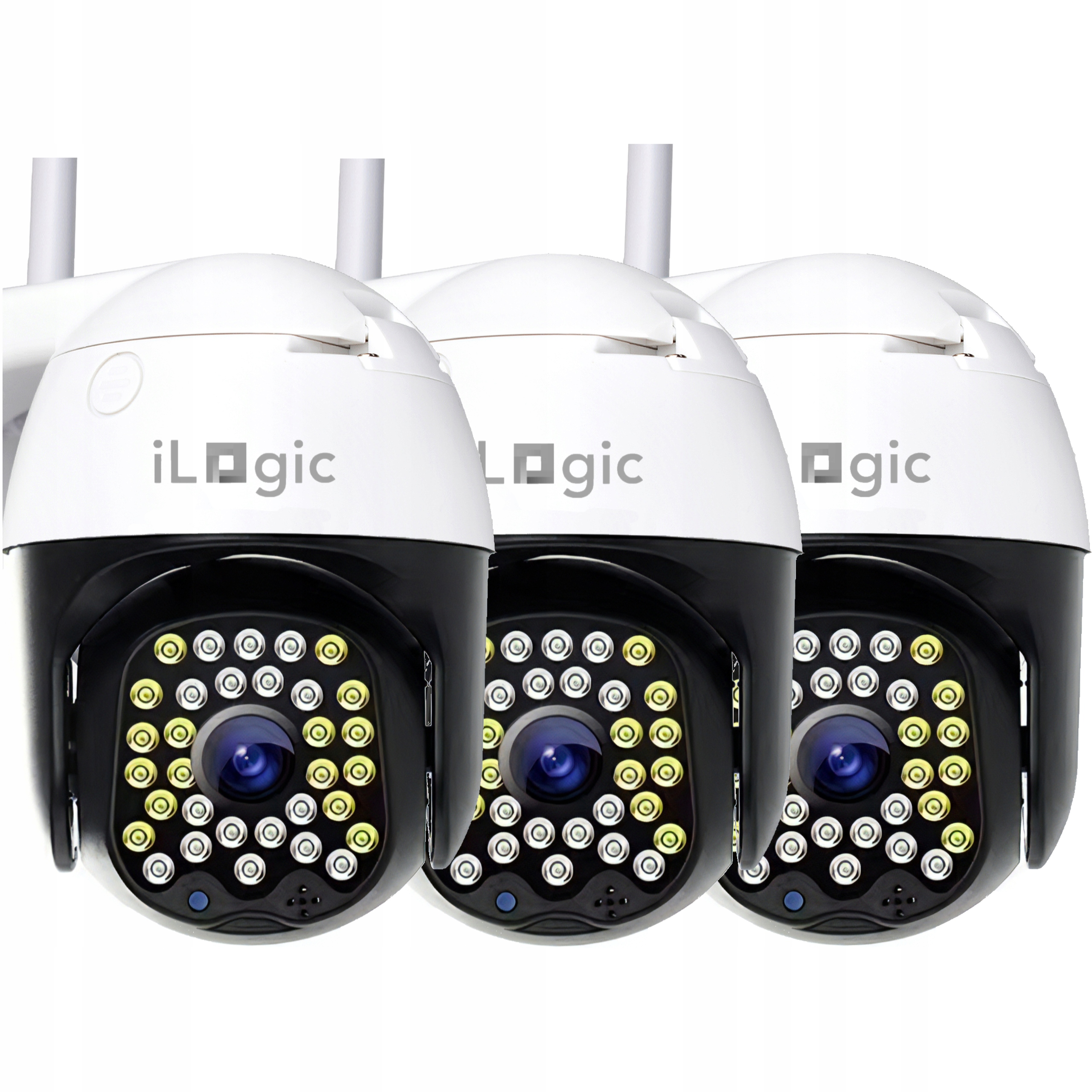 KAMERA ZEWNĘTRZNA OBROTOWA IP WiFi 3Mpx TUYA Bezprzewodowa Full HD 4x ZOOM Stan opakowania oryginalne