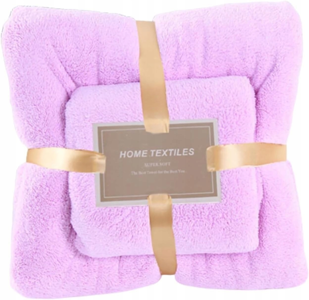 ZESTAW KOMPLET RĘCZNIKÓW 2 SZTUKI MIKROFIBRA DELIKATNE KOLORY ŚLUB PREZENT