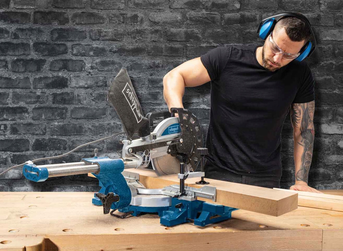 Piła ukośnica Scheppach SOFT START HM254 model 2025PL 254mm pilarka ukosowa Marka Scheppach