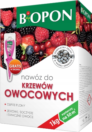 

Biopon Nawóz do krzewów owocowych 1 kg