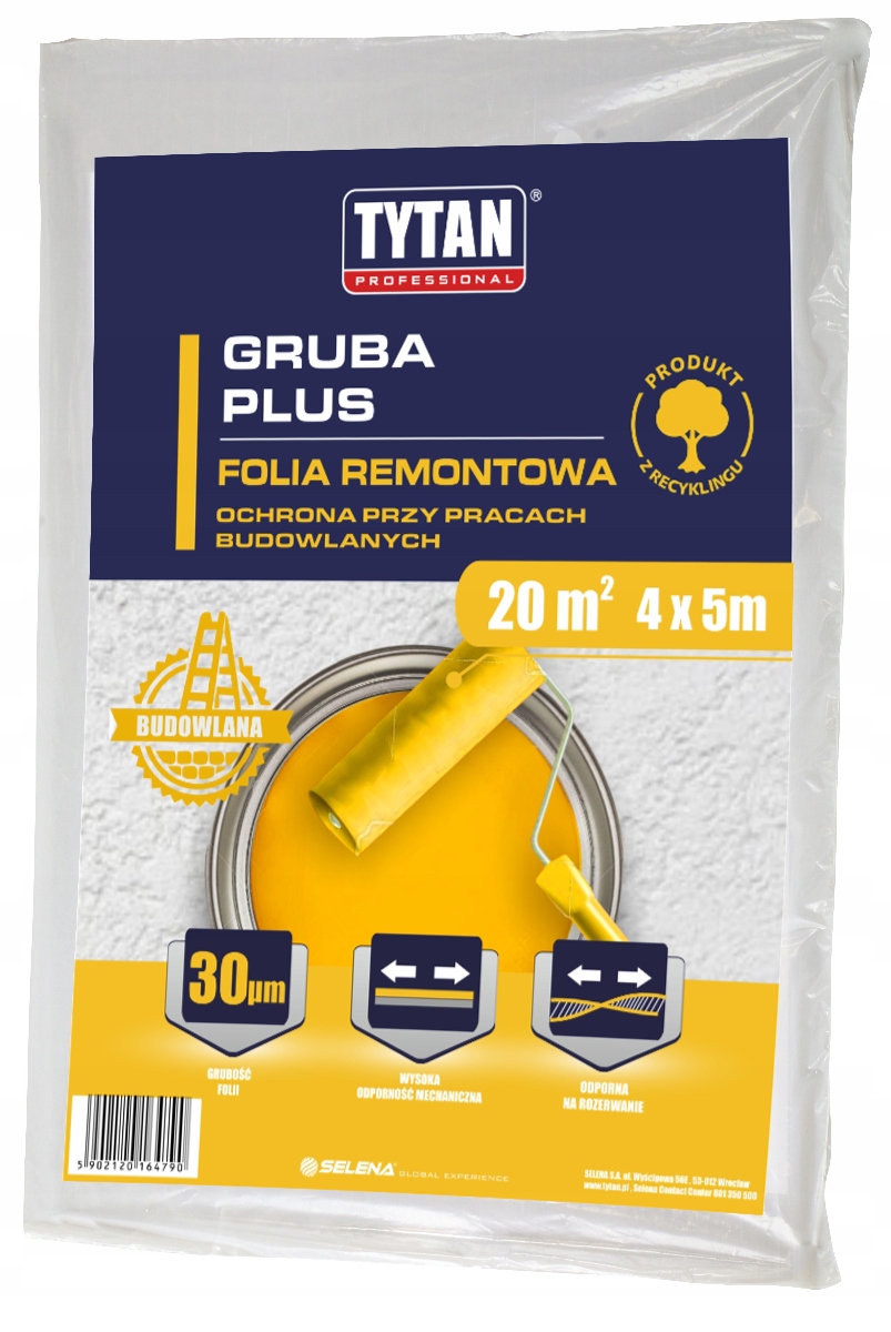 

Folia Malarska Tytan Gruba Plus 4 x 5m