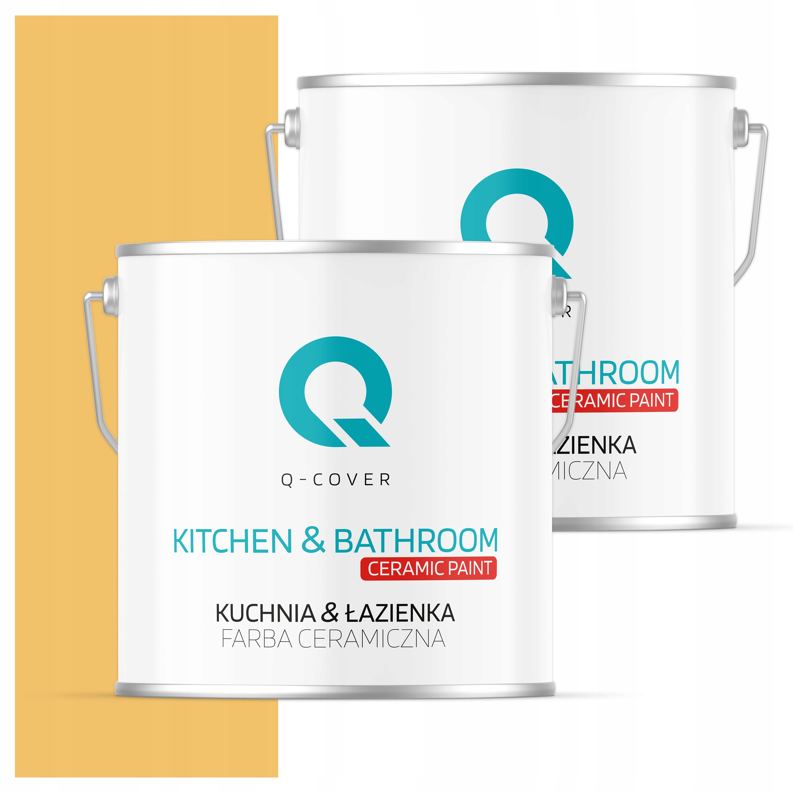 Farba do kuchyne a kúpeľne Umývateľná 5L Hlboká matná farba Medová H6554