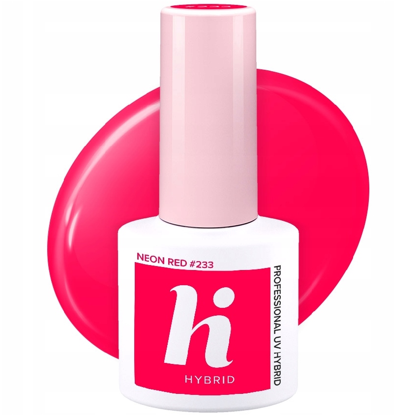 

Hi Hybrid #233 Lakier Hybrydowy Neon Red 5ml