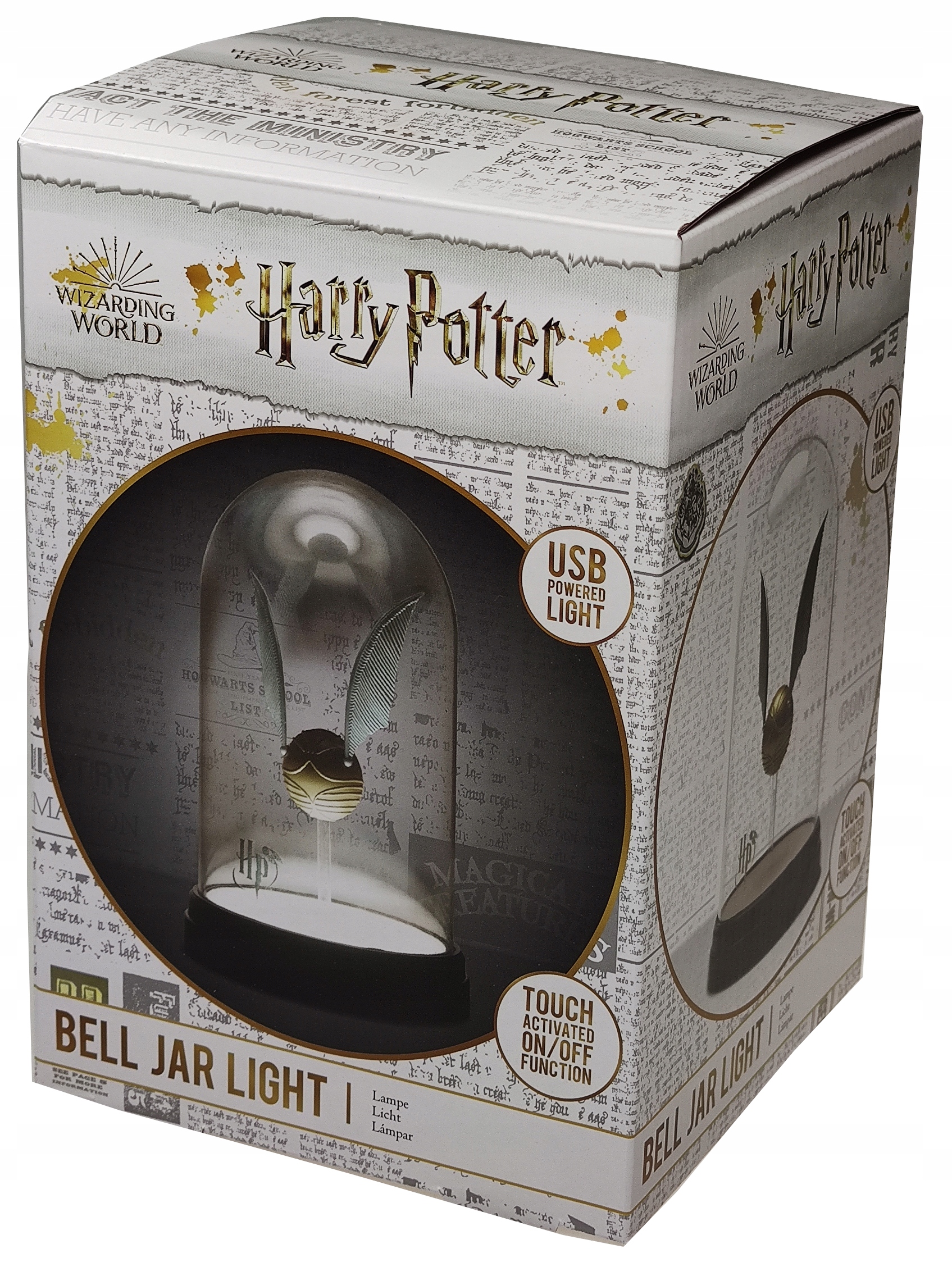 OFICJALNA LAMPKA HARRY POTTER ZŁOTY ZNICZ PALADONE Marka Paladone