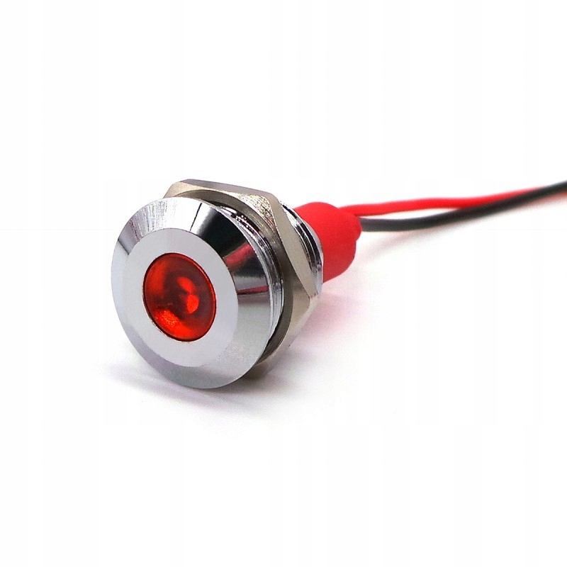 

Lampka kontrolna Led 14mm Czerwona