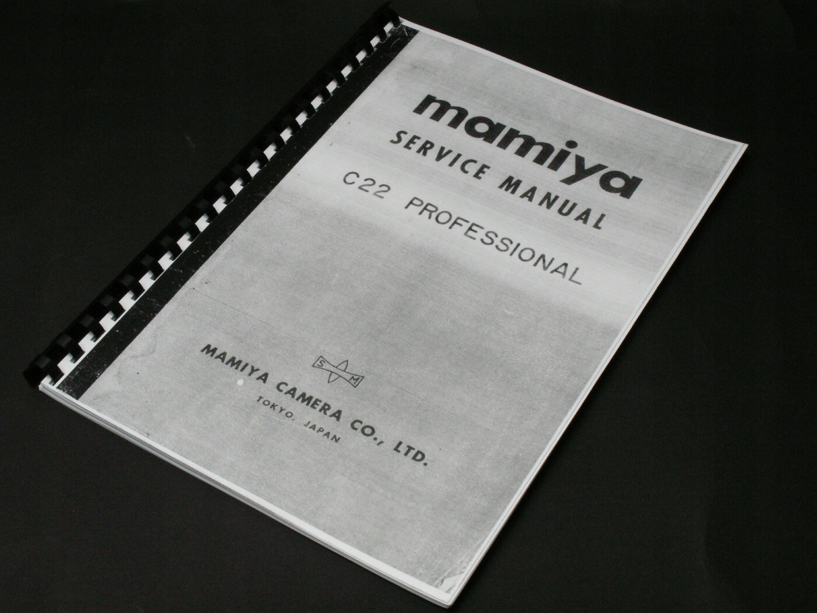SERWISÓWKA Mamiya C22 Service Manual UNIKAT!