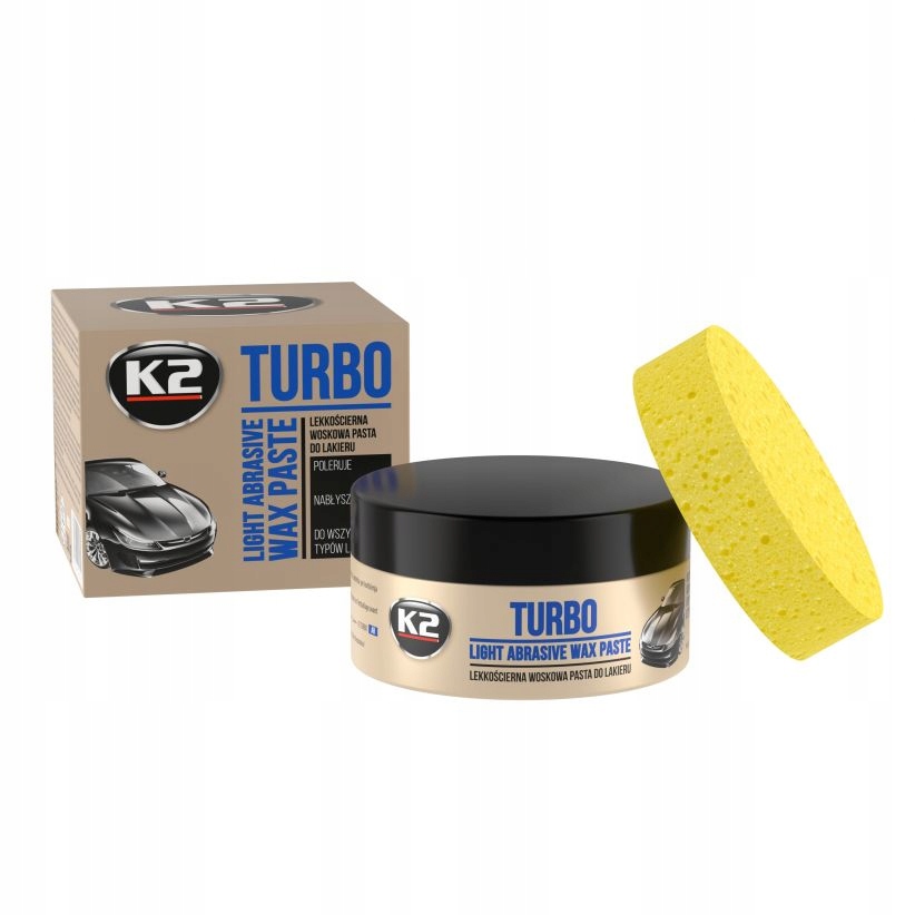 

K2 Turbo 250 G Polerska Pasta Woskowa Lekkościerna