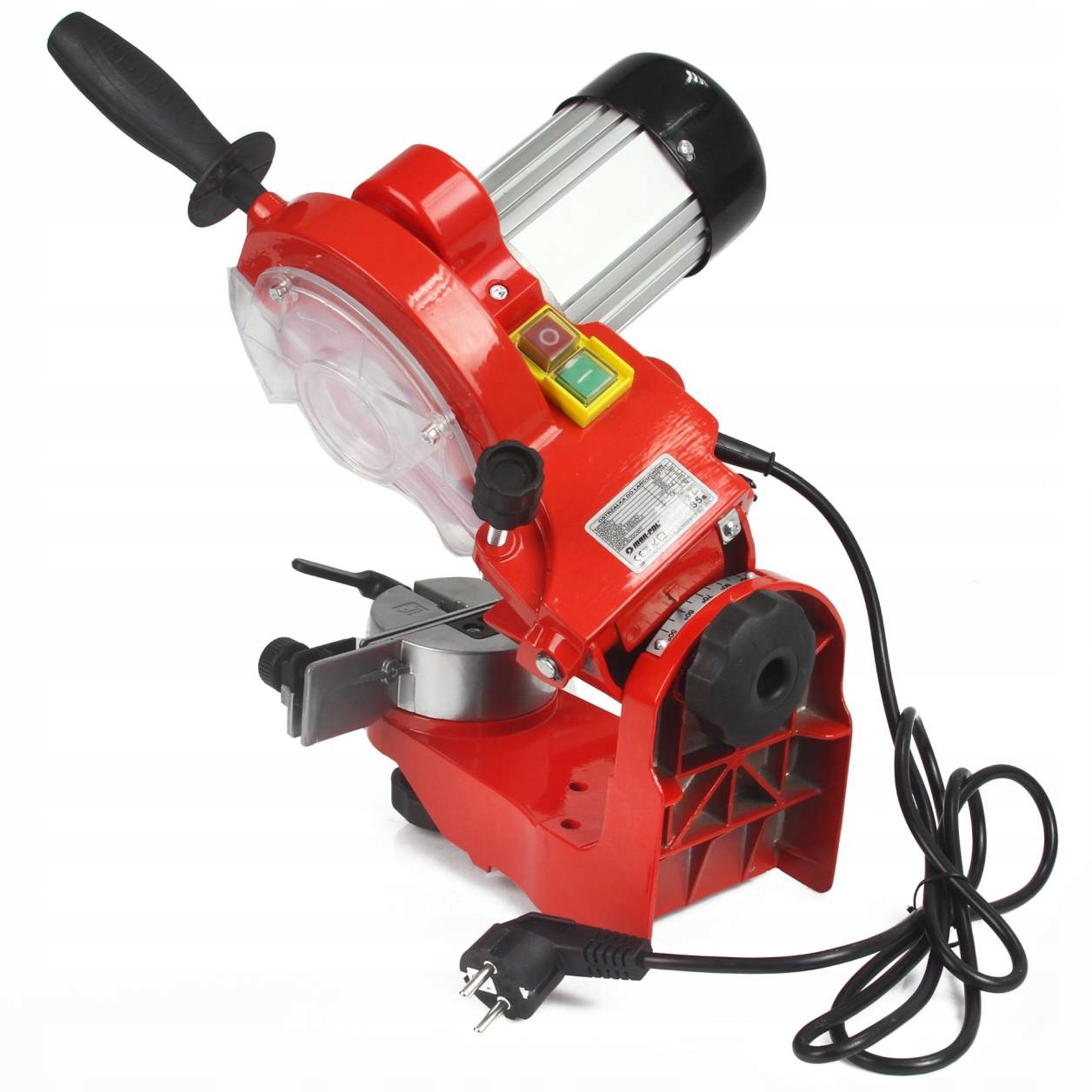 ELEKTRYCZNA OSTRZAŁKA ŁAŃCUCHA PIŁ 3 TARCZE 145mm Marka Mar-Pol