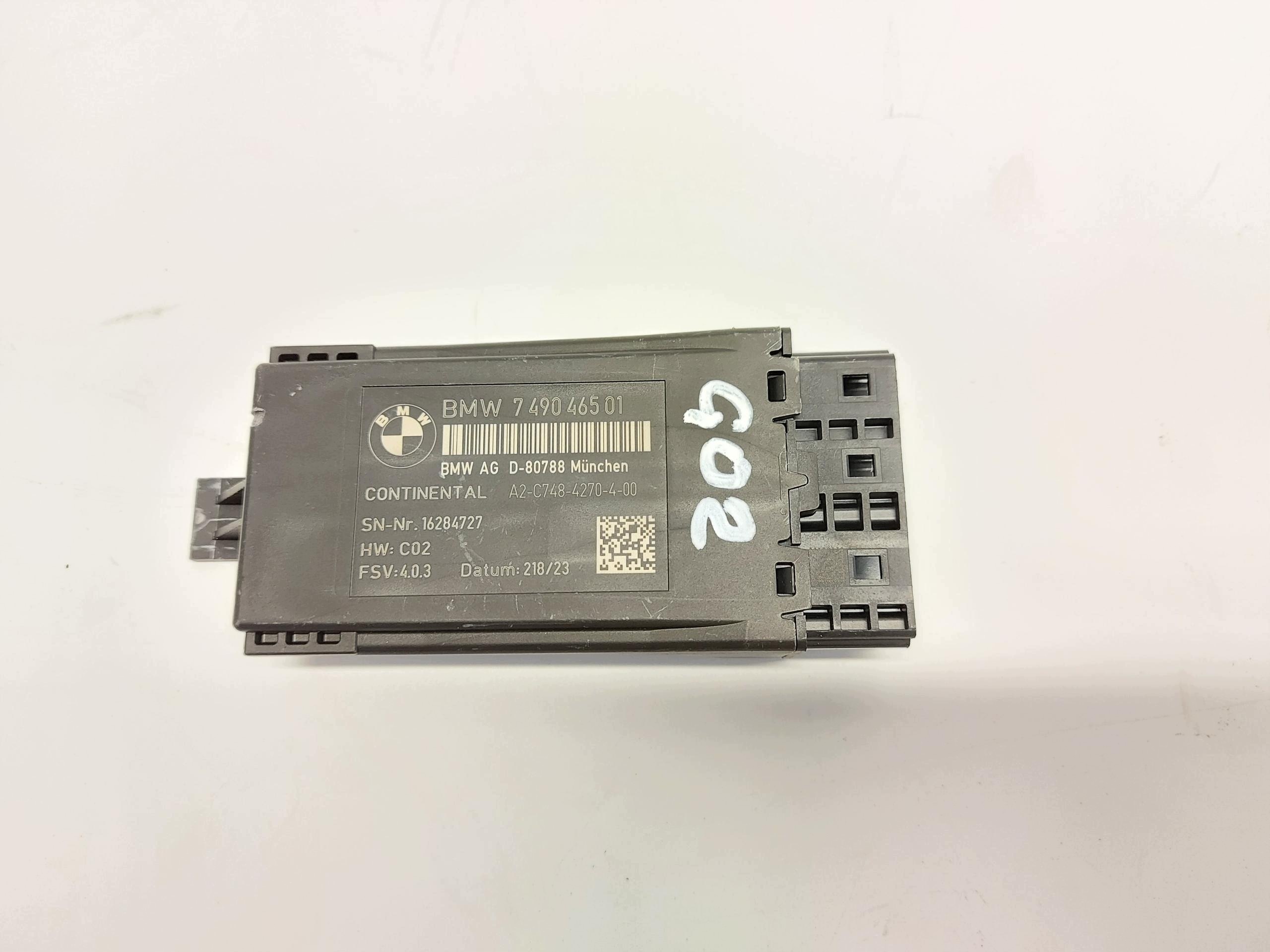 BMW G02 X4 M40i 2023r control unit module heating seat 7490465