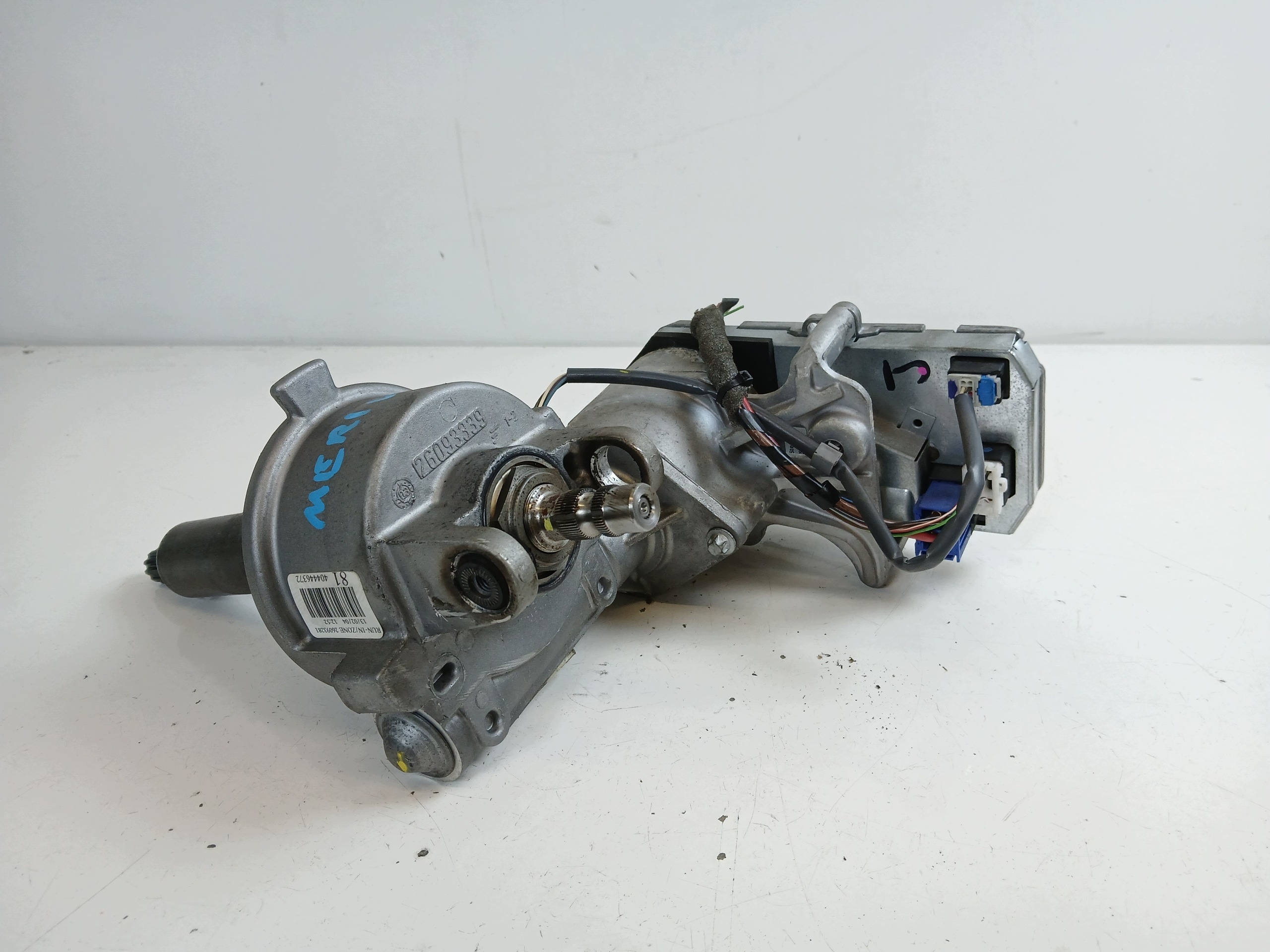 OPEL MERIVA A steering wheel rod control 13153554