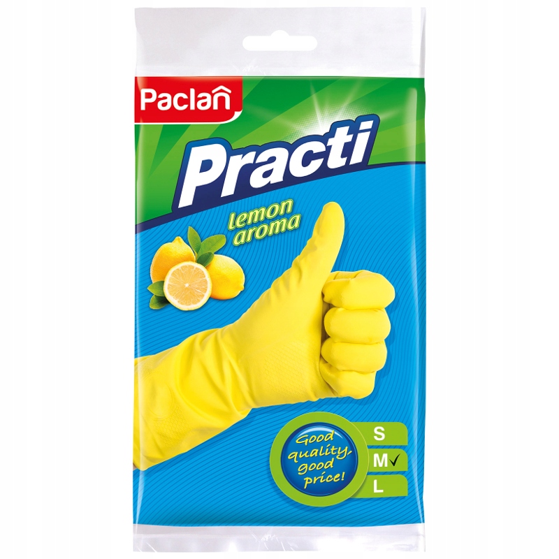 

Paclan Rękawice Gumowe Zapachowe Cytrynowe Rozm. M