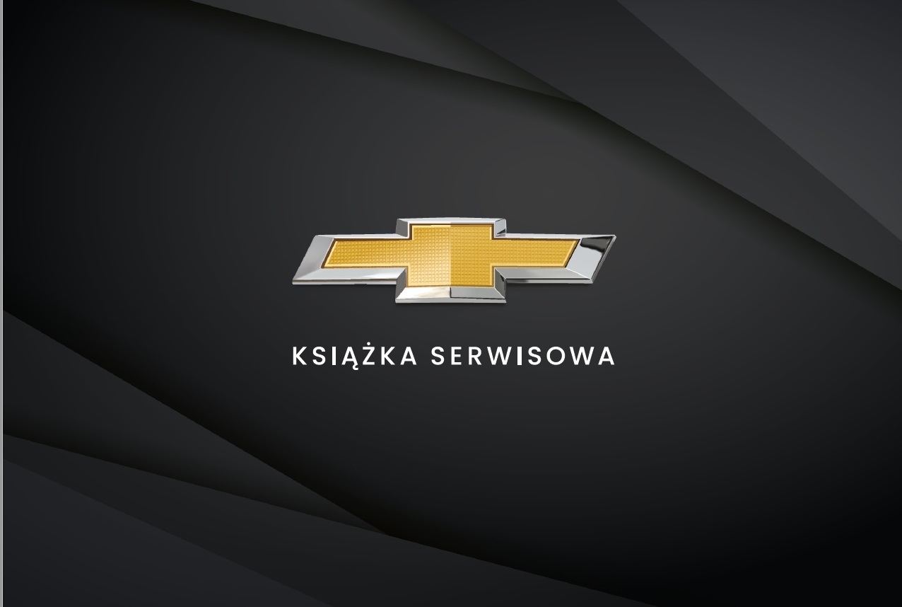 

Chevrolet książka serwisowa 16 Przeglądów